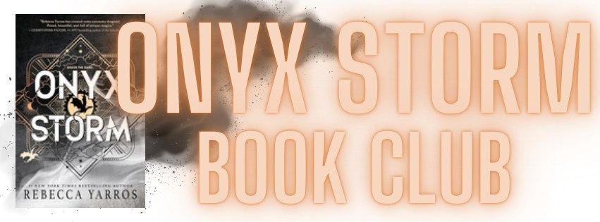 ONYX STORM BOOK CLUB