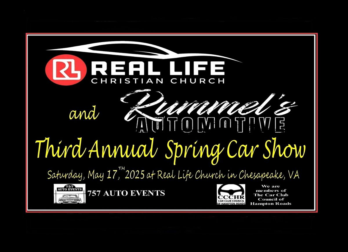 Real Life & Rummel's Spring Car Show 2025