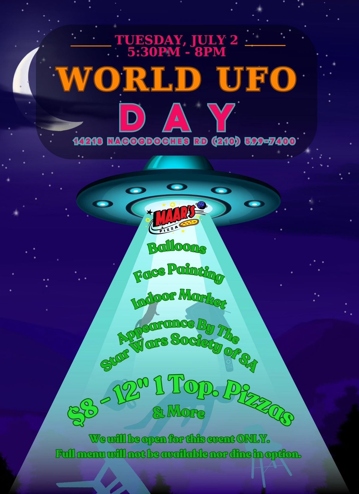 World UFO Day @ MAAR\u2019s