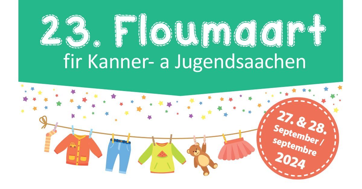 23. Floumaart  fir Kanner- a Jugendsaachen