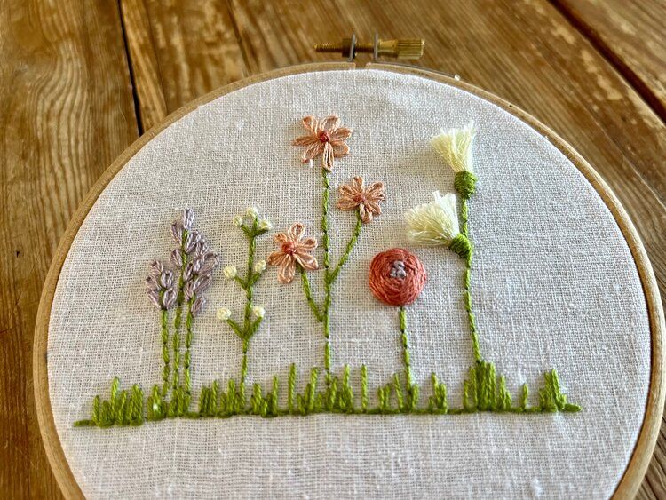 Flower Power Embroidery