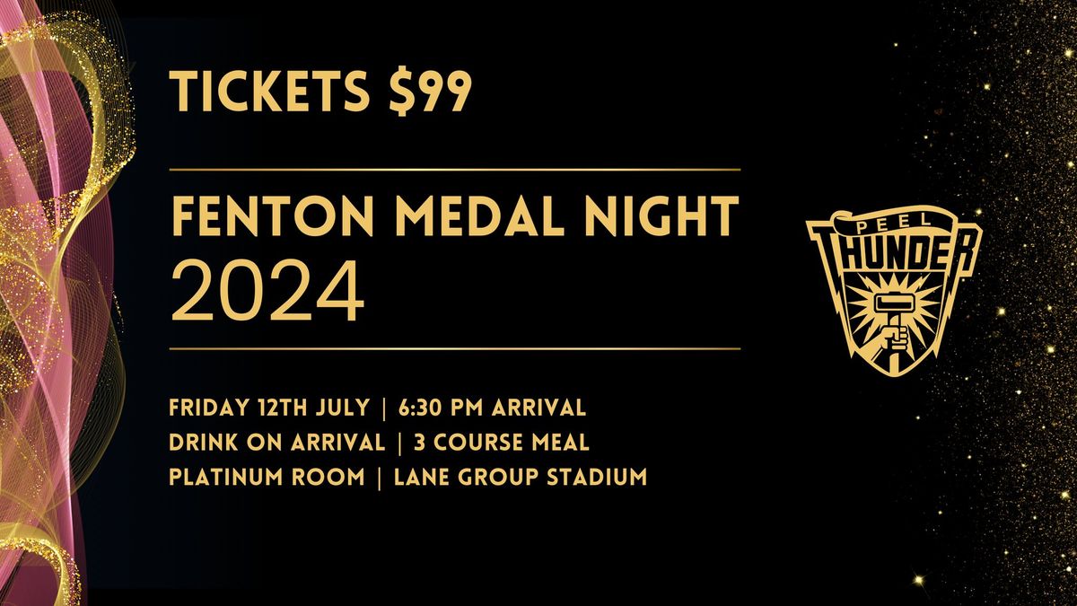 Fenton Medal Night