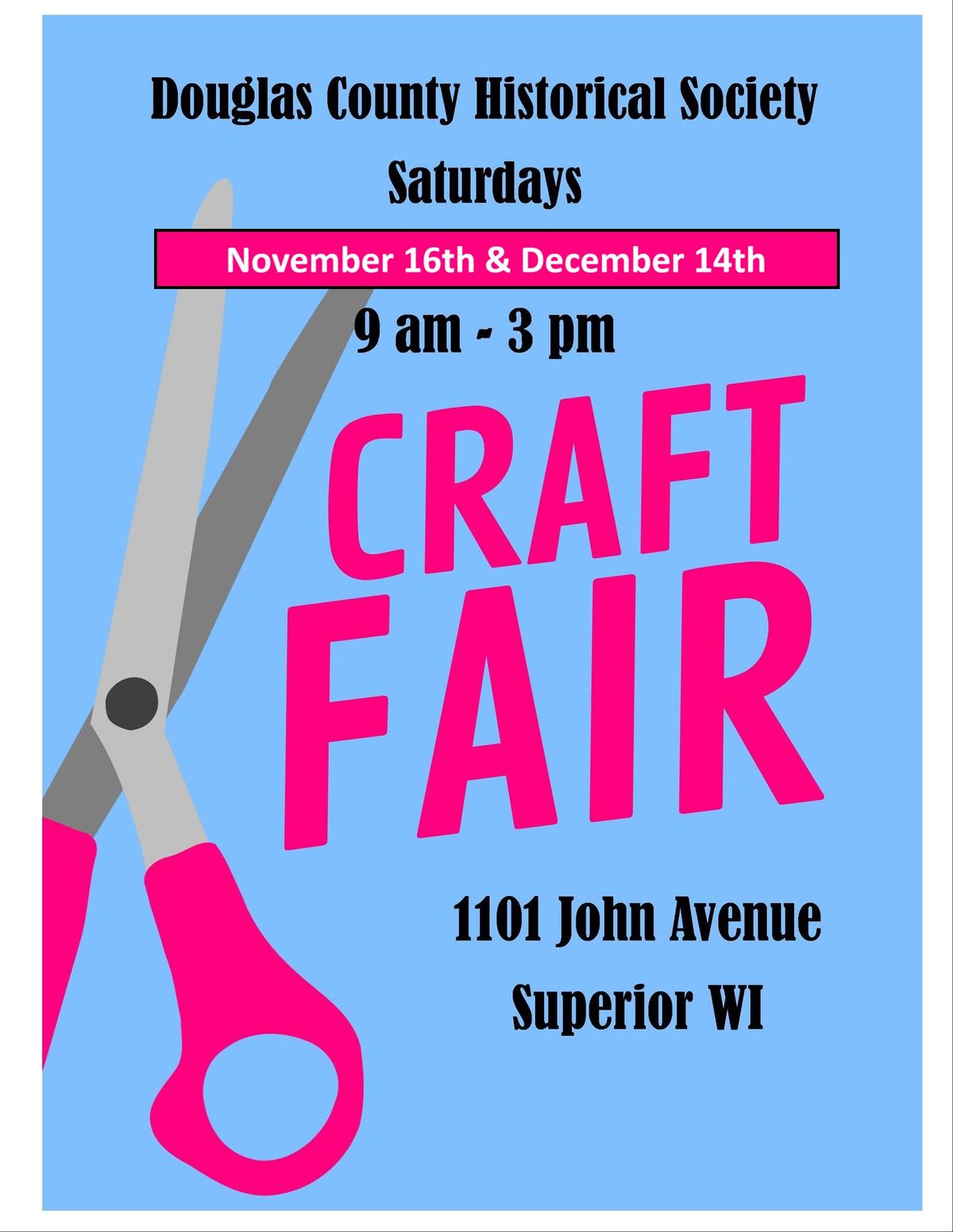 DCHS Craft Fair