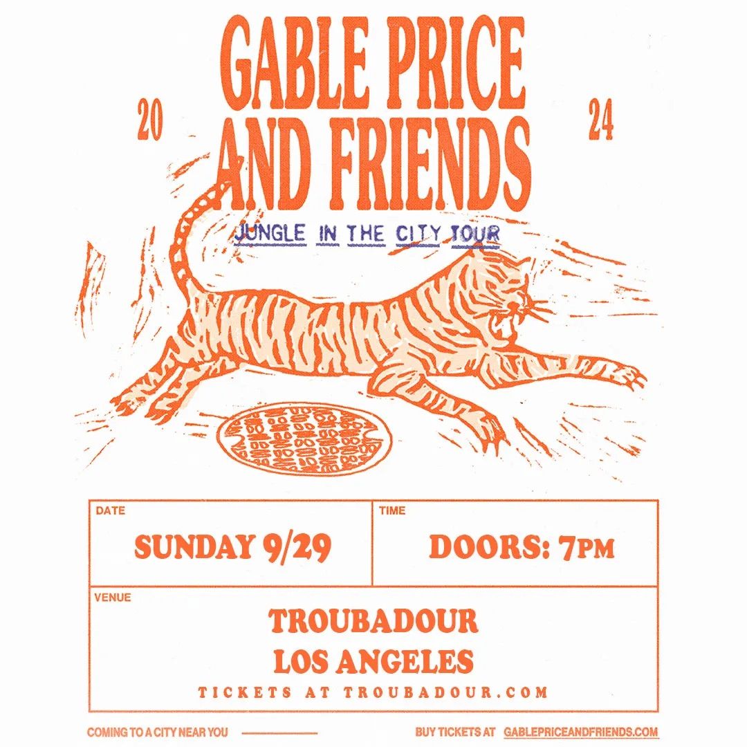 Gable Price and Friends w\/ Jettee at Troubadour