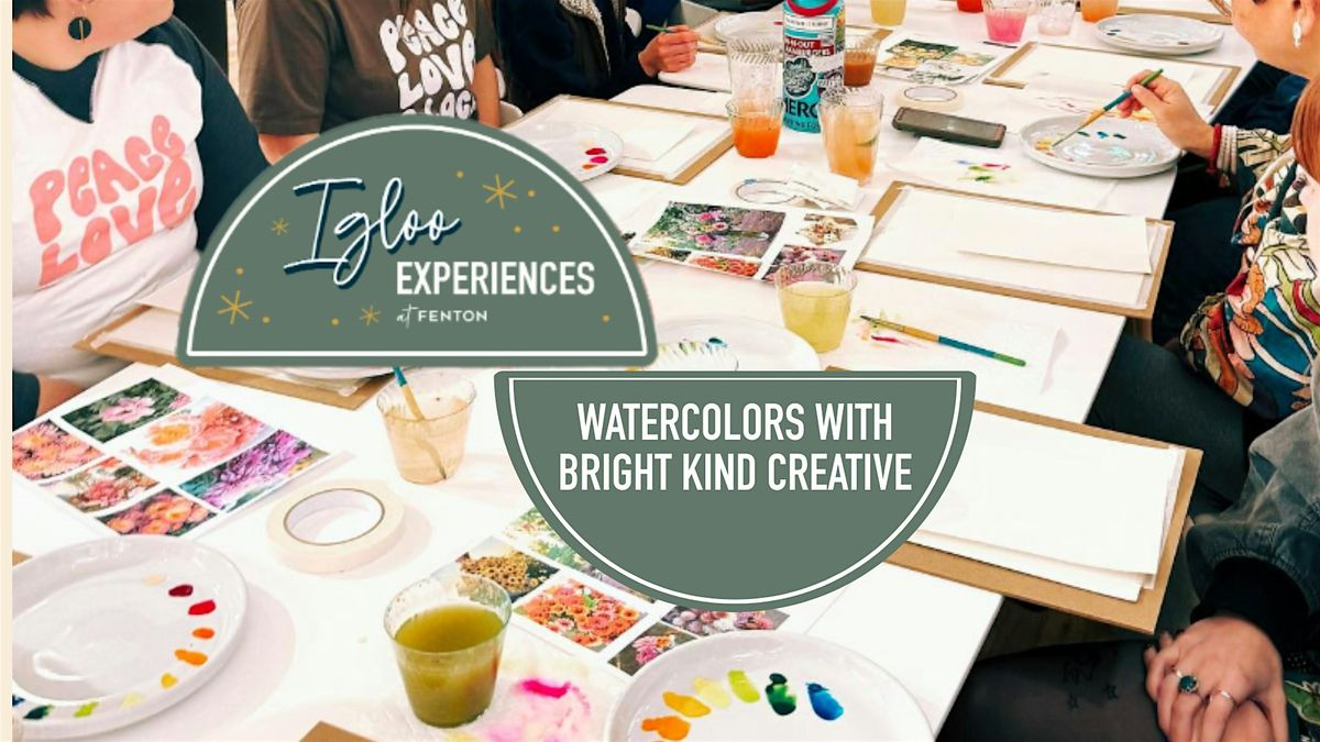 Holiday Watercolor Class
