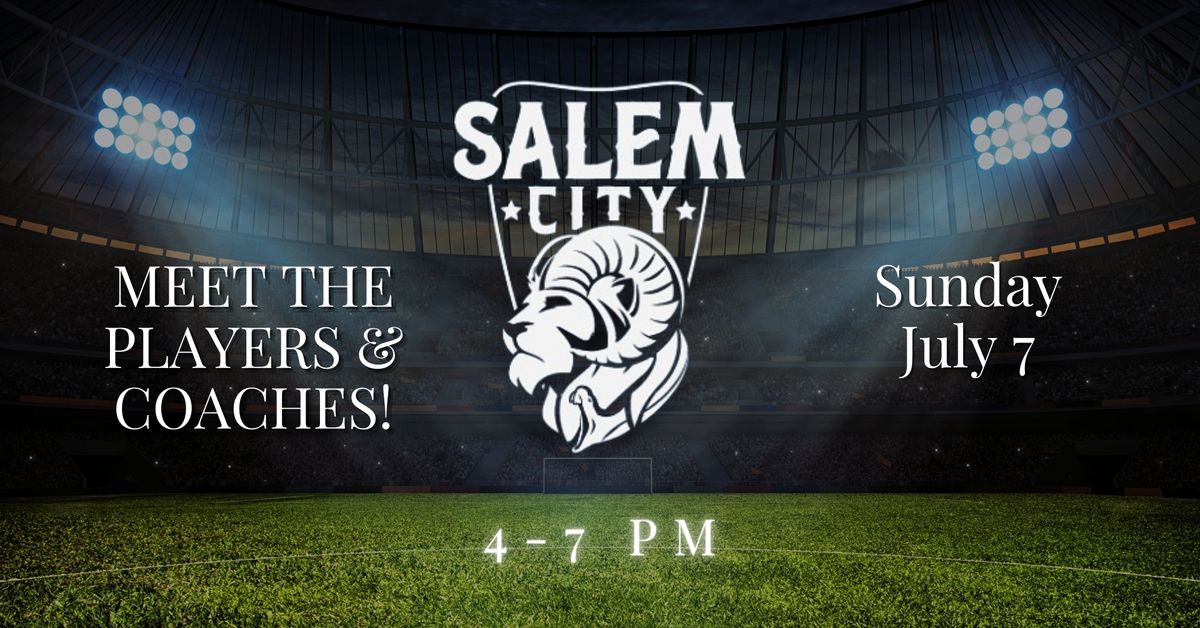 Salem City FC Meet & Greet @ Wise Man Brewing