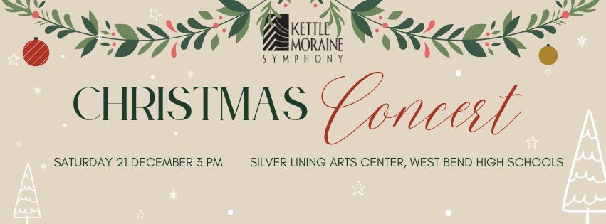 Kettle Moraine Symphony Christmas Concert