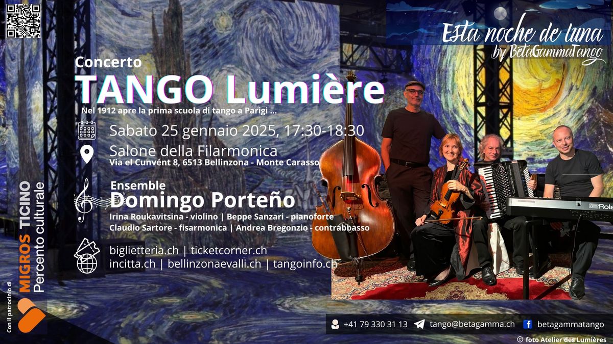 Esta noche de luna: Concerto "TANGO Lumi\u00e8re"