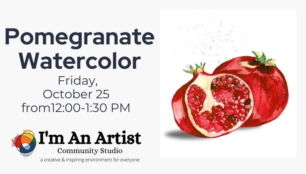 Pomegranate Watercolor