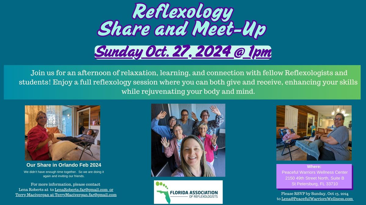 Far Reflexology Share and Meet Up