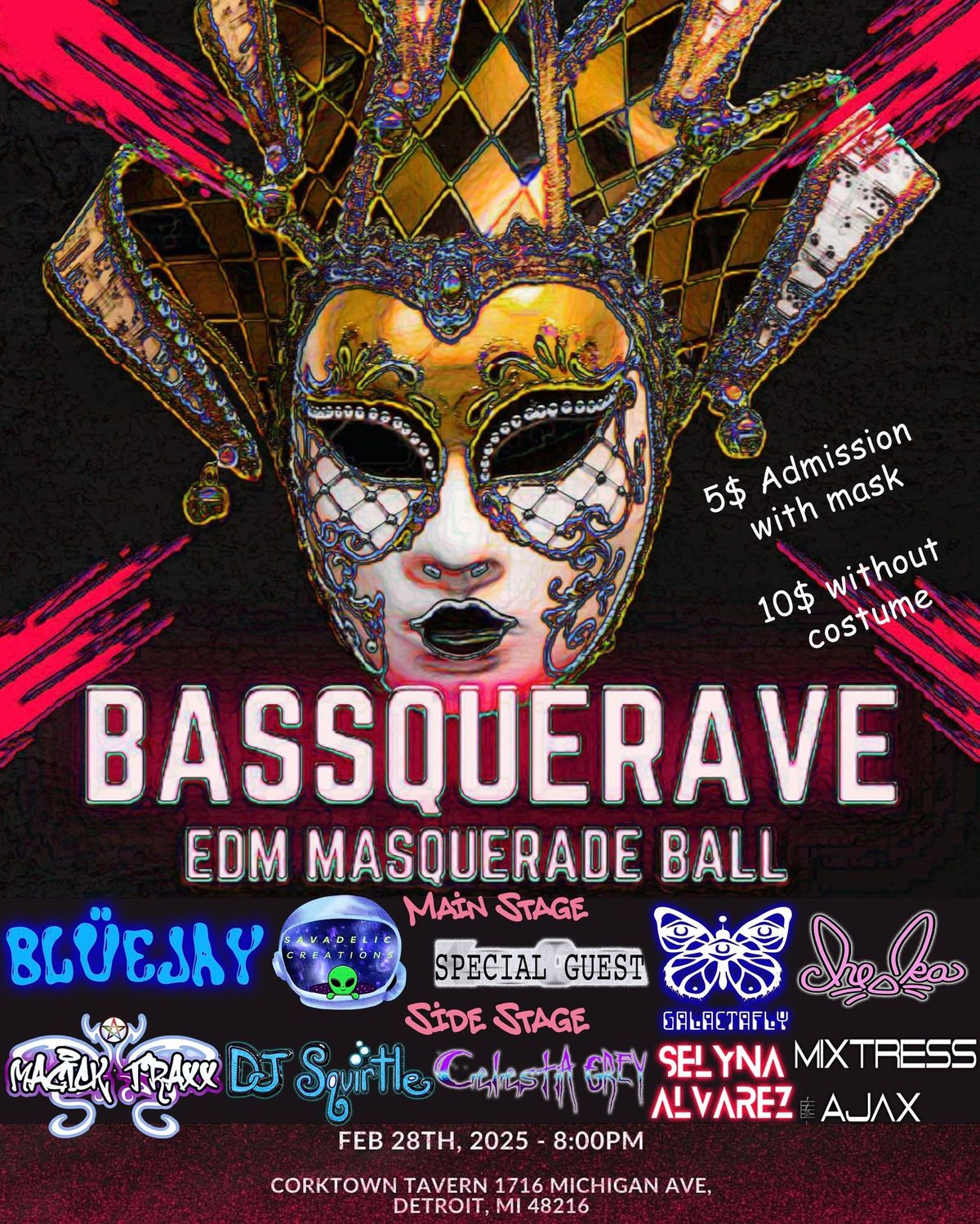 Bassquerave - Bass Music Masquerade Ball 