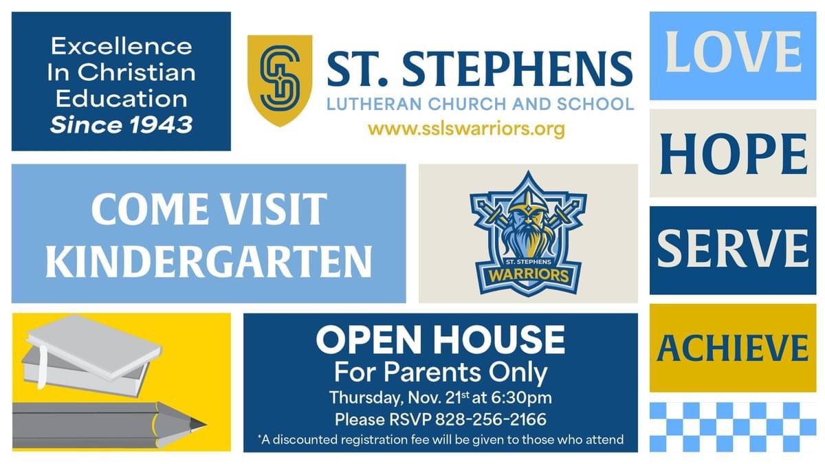 Kindergarten Open House