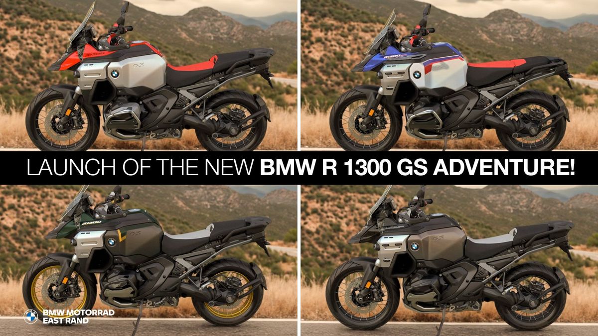 LAUNCH OF THE NEW BMW R 1300 GS ADVENTURE!