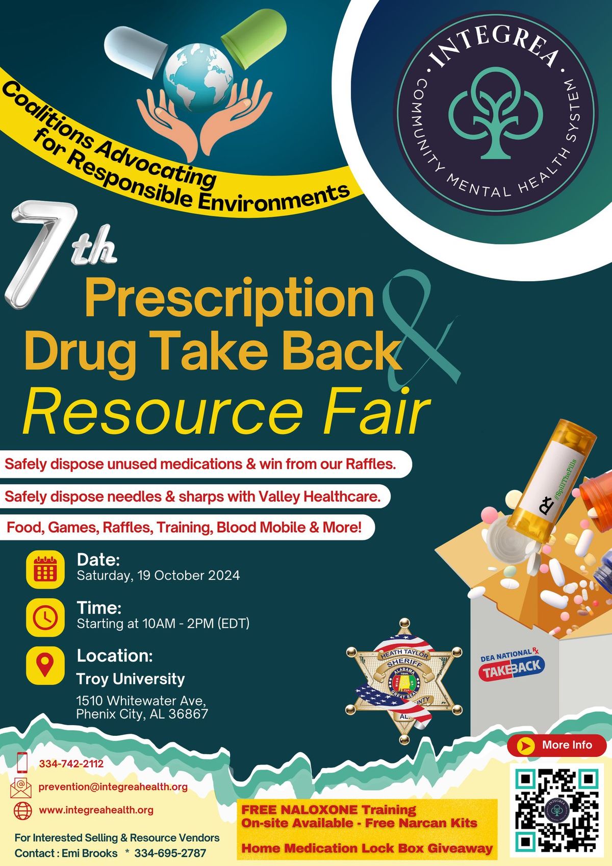 Prescription Drug Take Back & Resource Fair