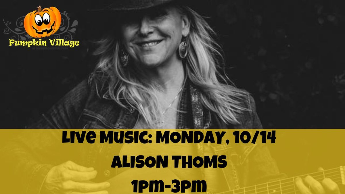 Live Music with Alison Thoms 