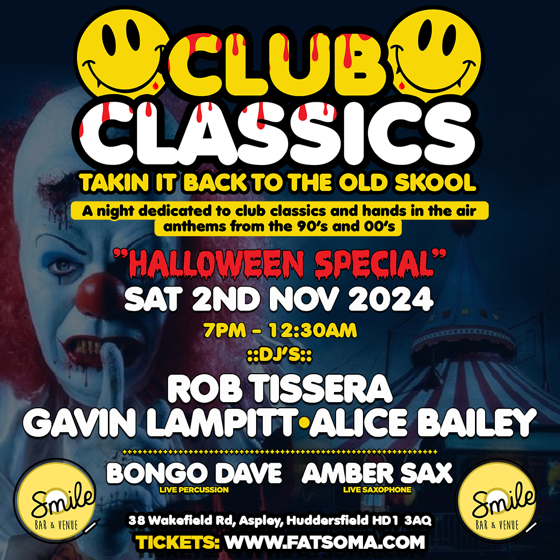 \ud83c\udf83CLUB CLASSICS 90\u2019s &amp; 00\u2019s HALLOWEEN SPECIAL\ud83c\udf83