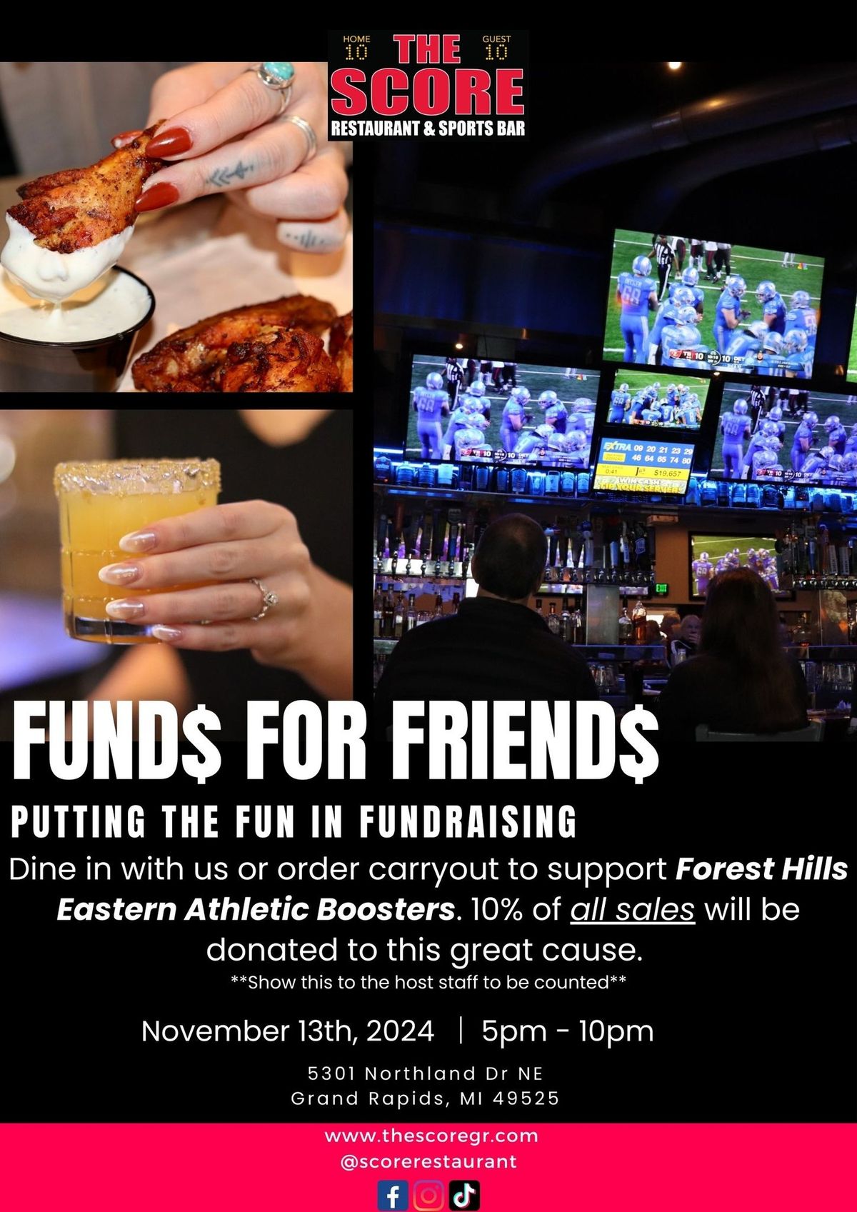 Funds for Friends: Forest Hills Eastern Athletic Boosters