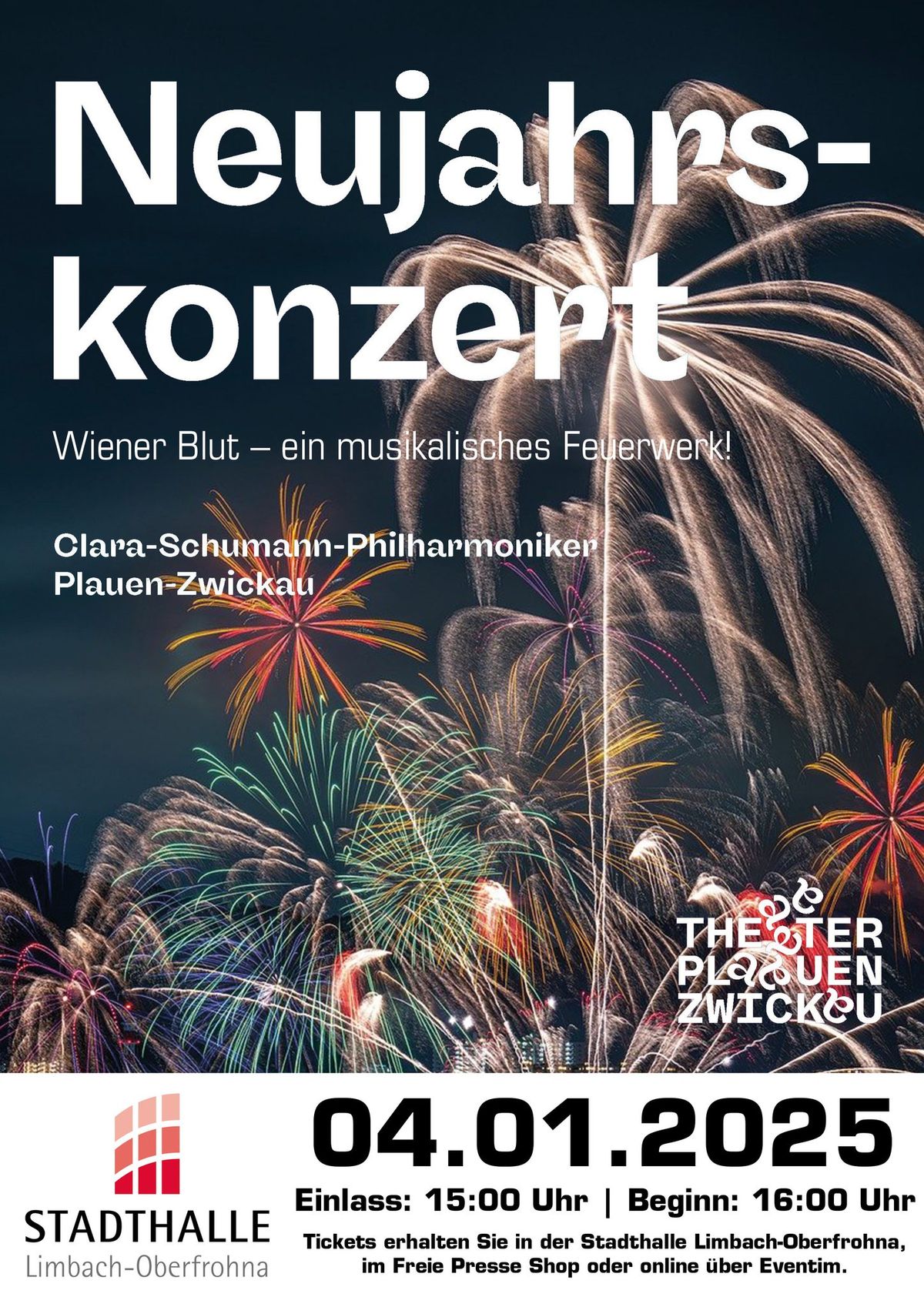 Neujahrskonzert 2025 \u2013 Wiener Blut \u2013 ein musikalisches Feuerwerk!