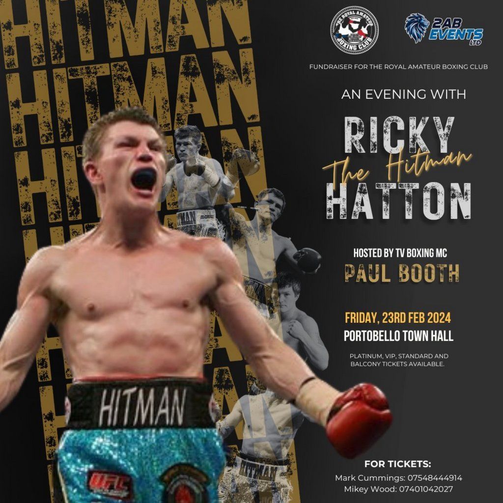 An Evening With Ricky THE HITMAN Hatton