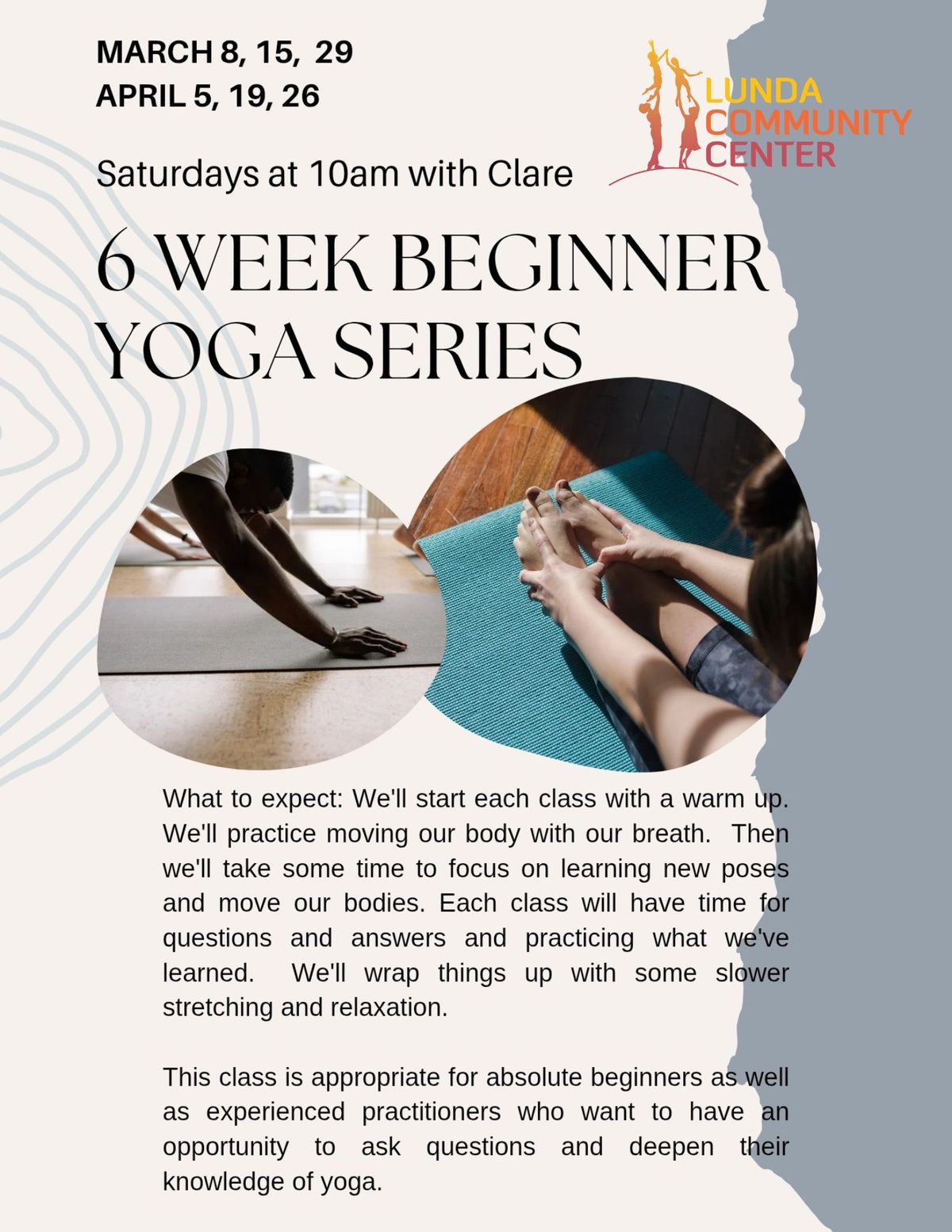 Beginner Yoga 6-Week Series