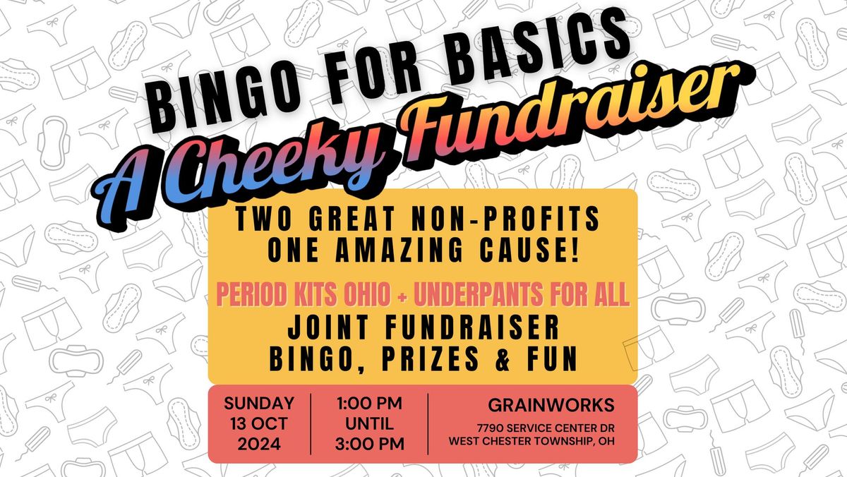 Bingo for Basics: A Cheeky Fundraiser