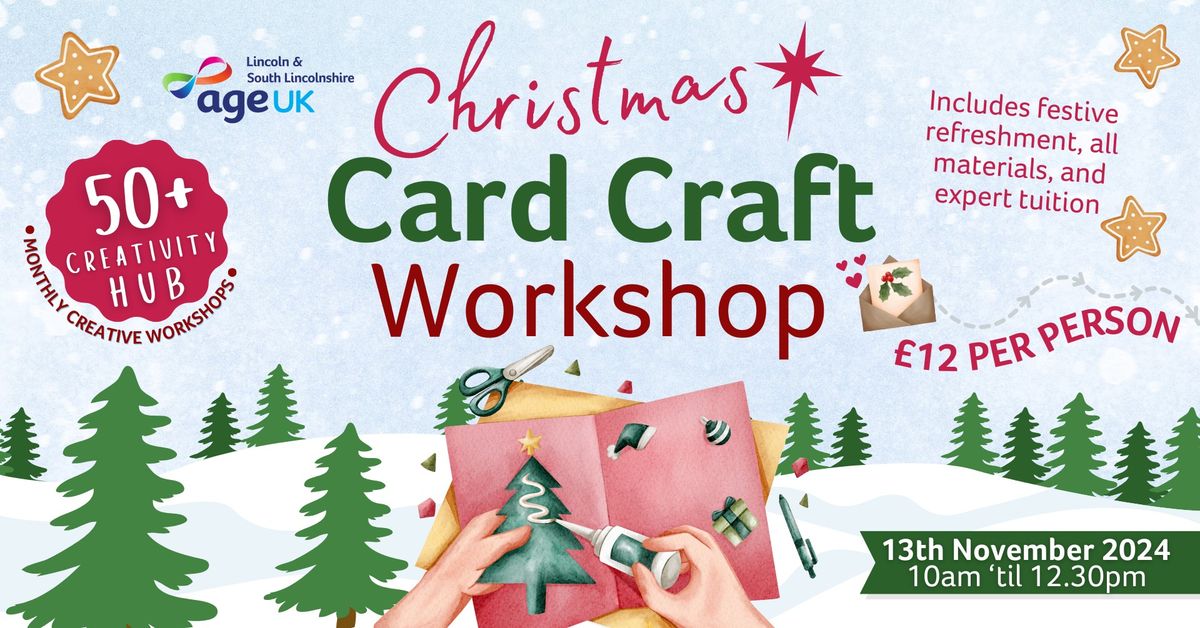 Christmas Card Craft Workshop