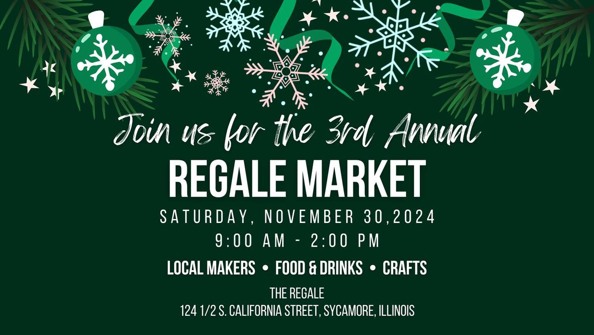 3rd Annual Holiday Regale Market