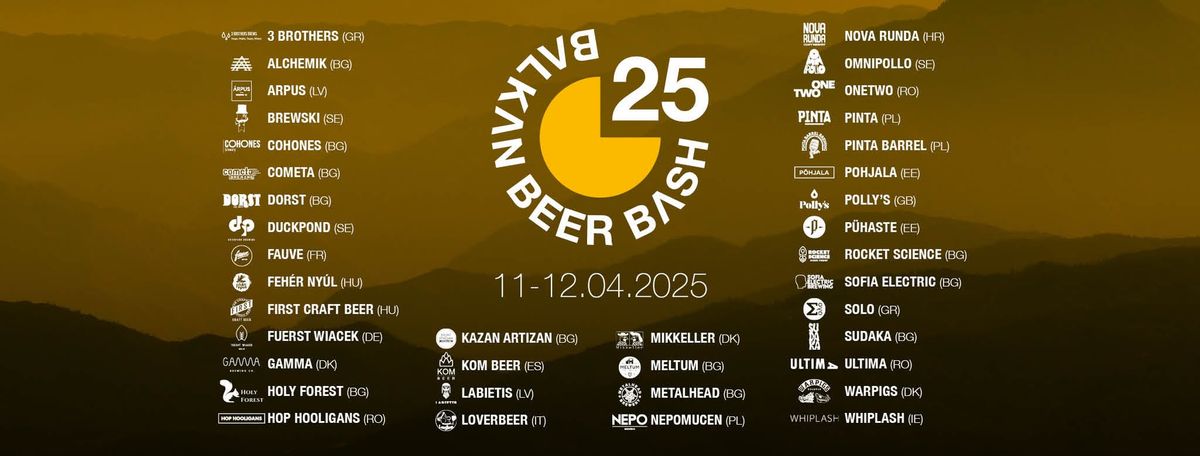 BALKAN BEER BASH 2025