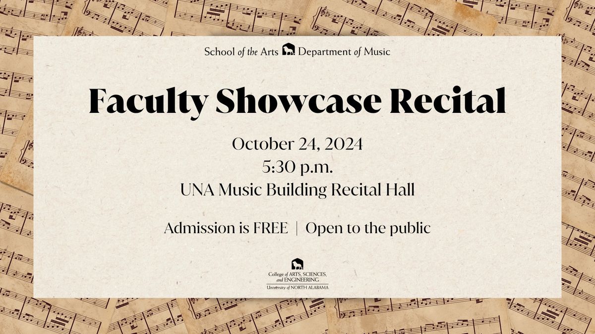 Faculty Showcase Recital