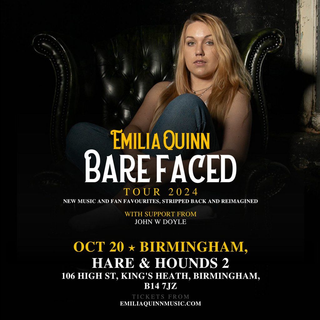 Emilia Quinn 'Bare Faced' [Acoustic Tour]