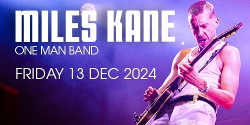 Miles Kane Live at Keele SU