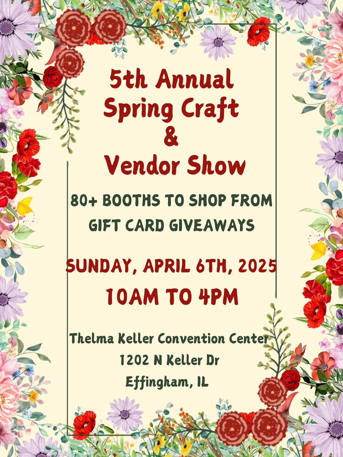 5th Annual Spring Craft & Vendor Show