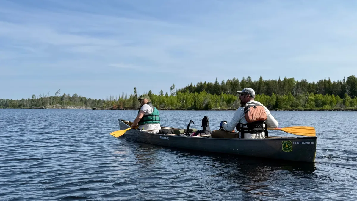 Trip #16: Paddle & Hike to Sioux-Hustler East Side with Lucas and Sara