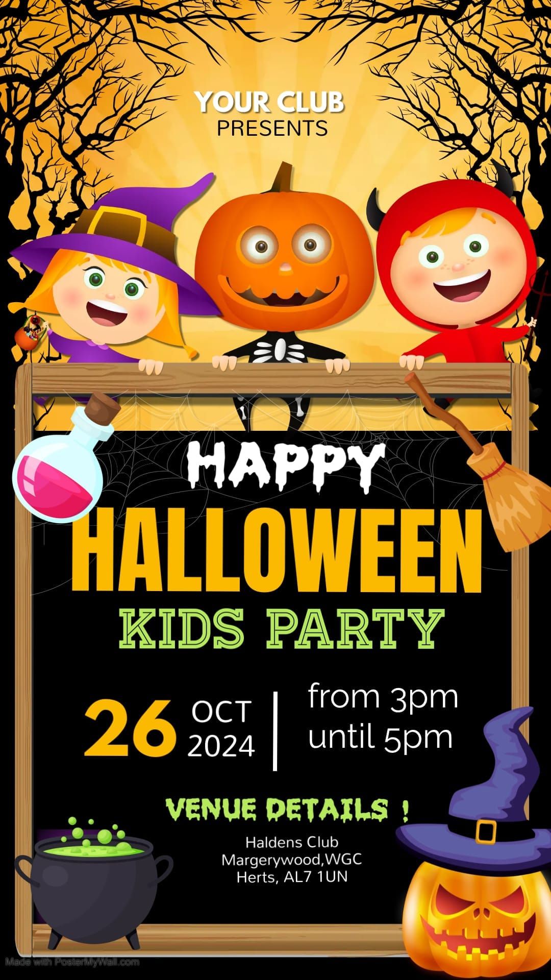 Kiddies Halloween Party