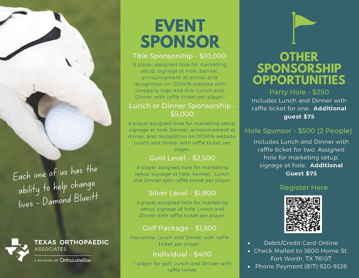 Sponsorship Opportunities Available!