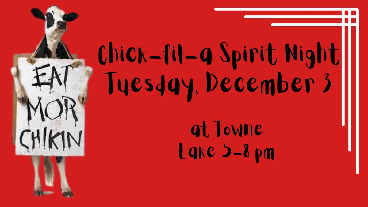 Chick-fil-a Spirit Night - December