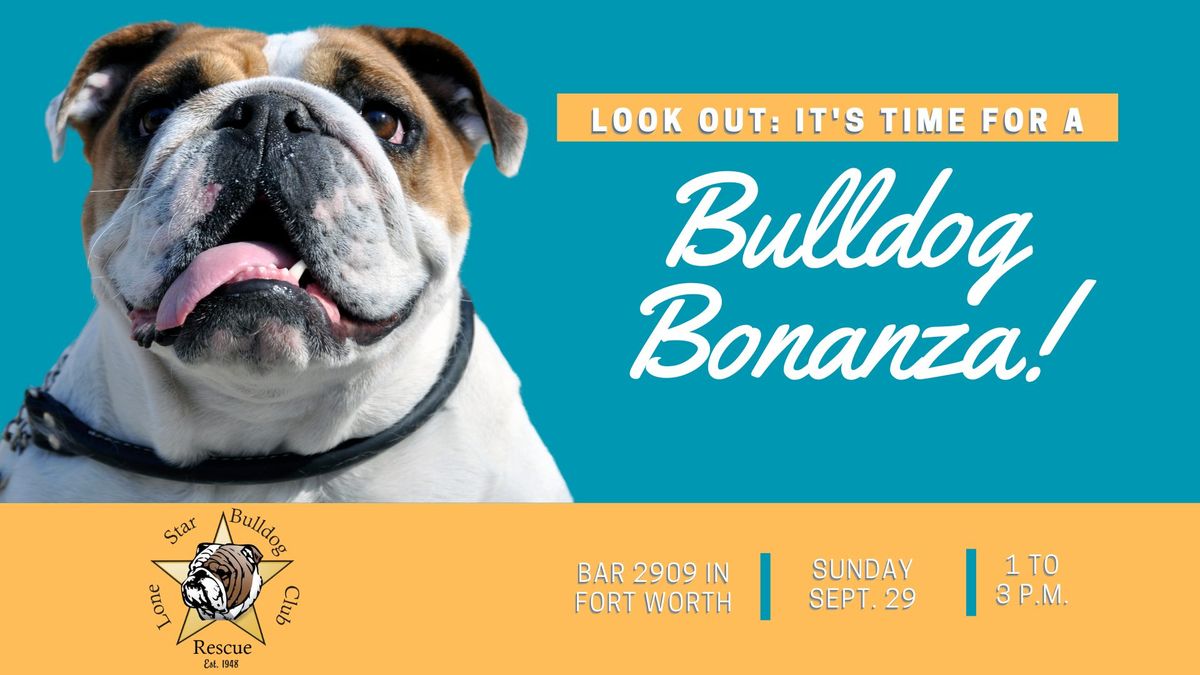 Bulldog Bonanza at Bar 2909