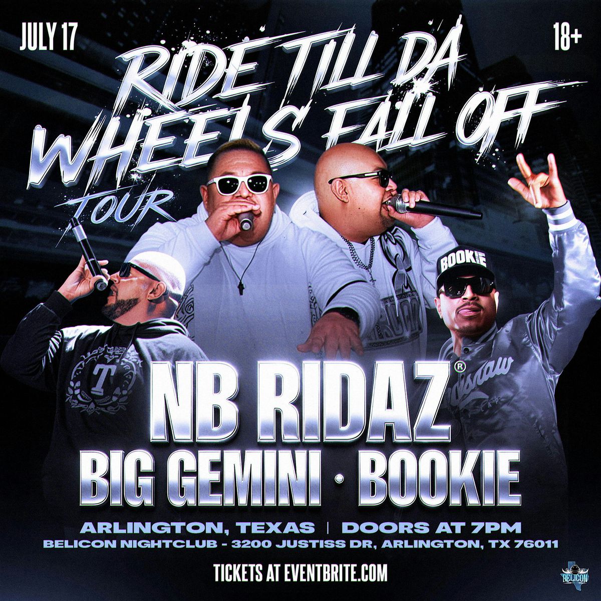 NB RIDAZ RIDE TILL DA WHEELS FALL OFF TOUR