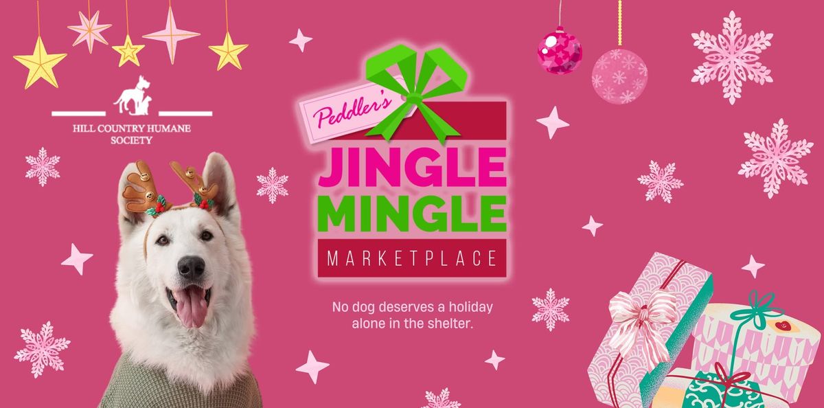 Peddlers Jingle Mingle Marketplace + Adoption Event