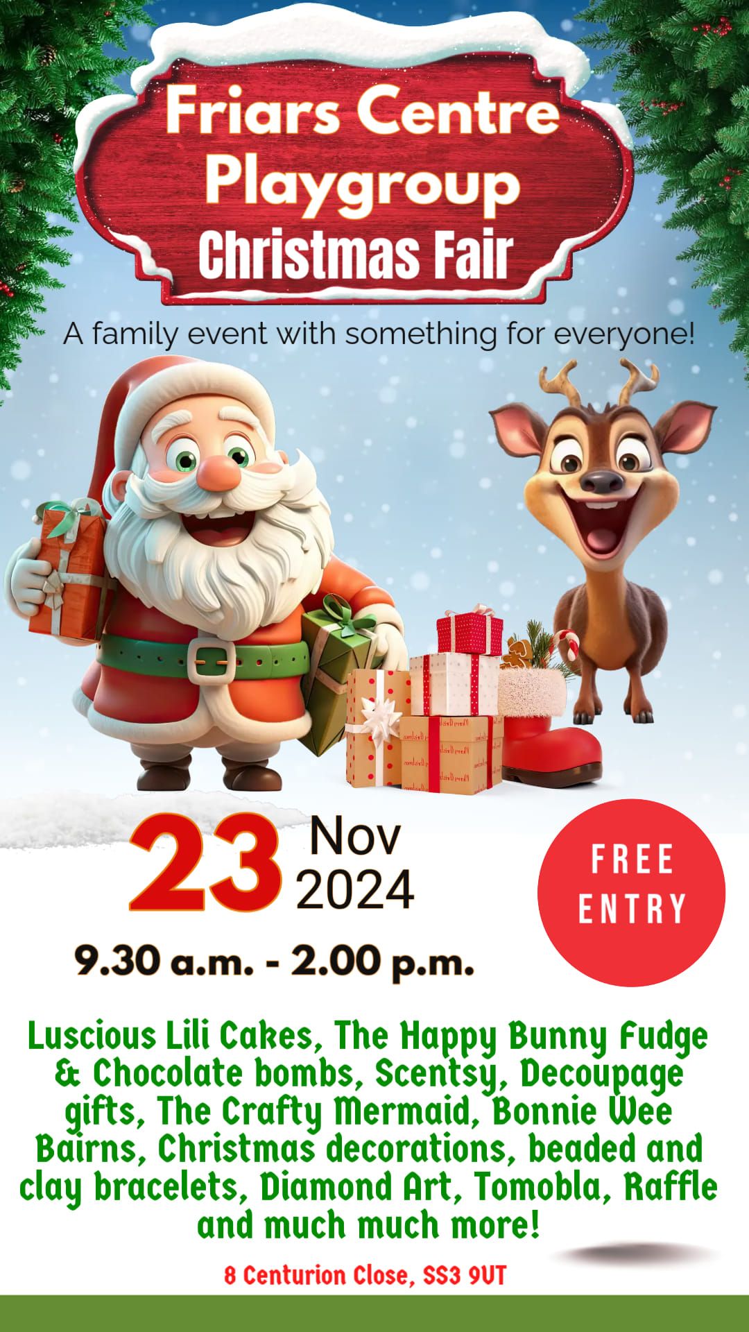 Friars Centre Playgroup Christmas Fair 