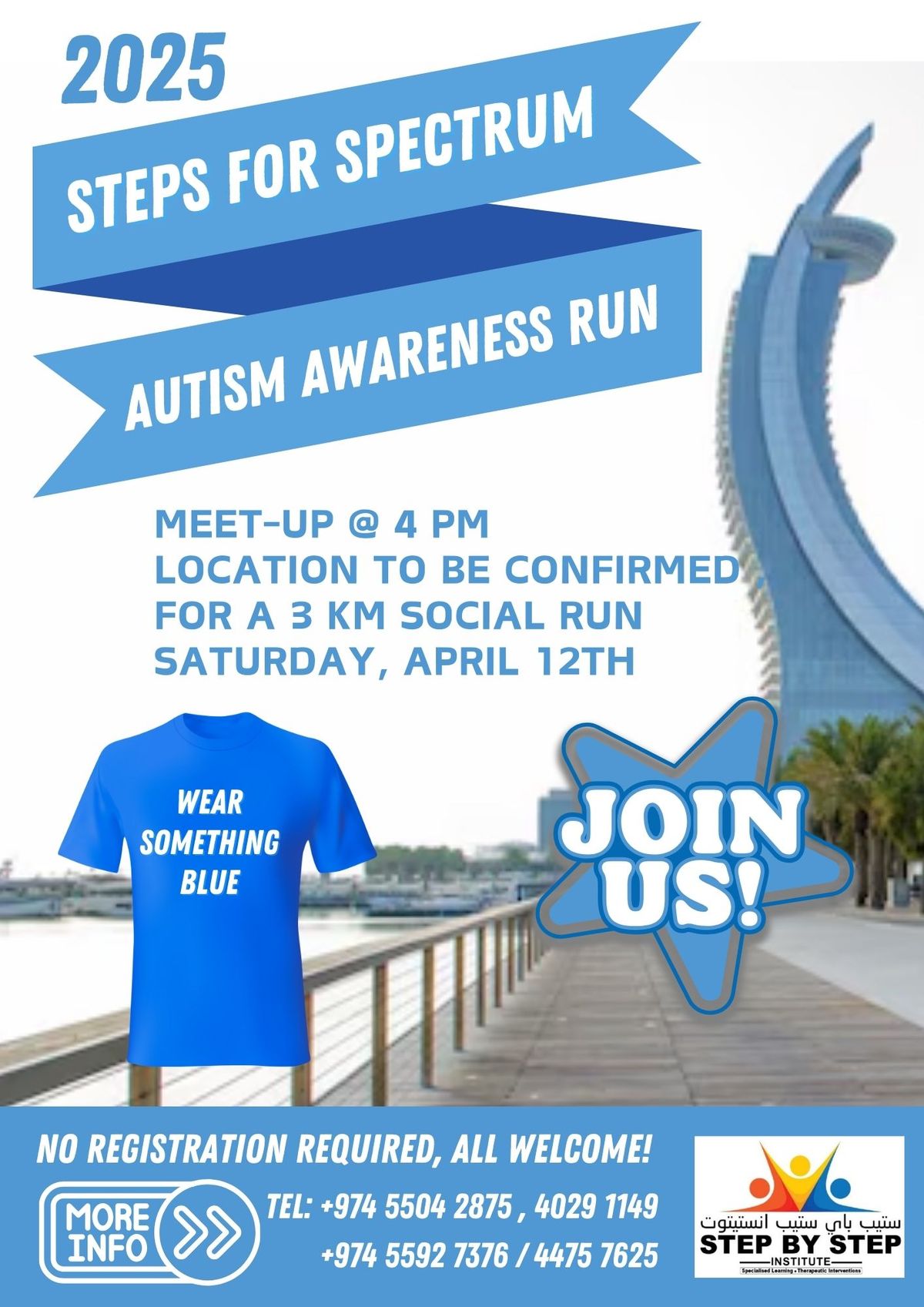 'Steps for Spectrum' Autism Awareness Run!