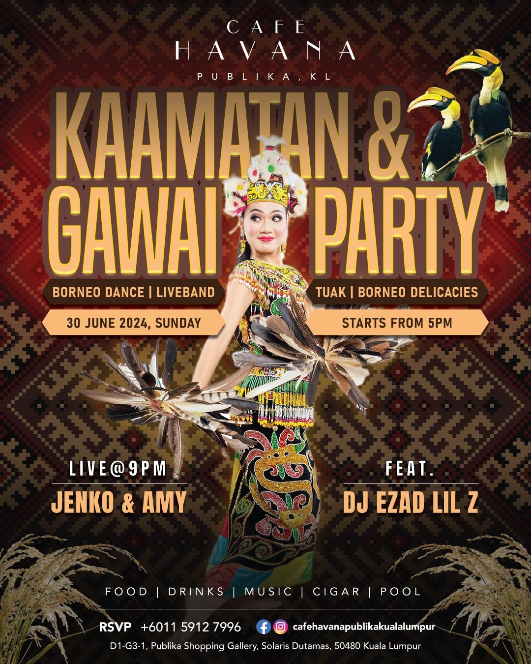 Kaamatan & Gawai Party Celebration