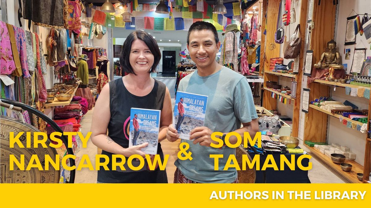 Authors in the Library: Kirsty Nancarrow & Som Tamang