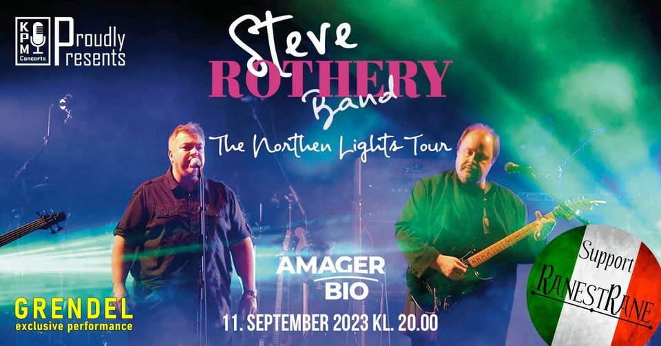 Steve Rothery Band- Support RanestRane 
