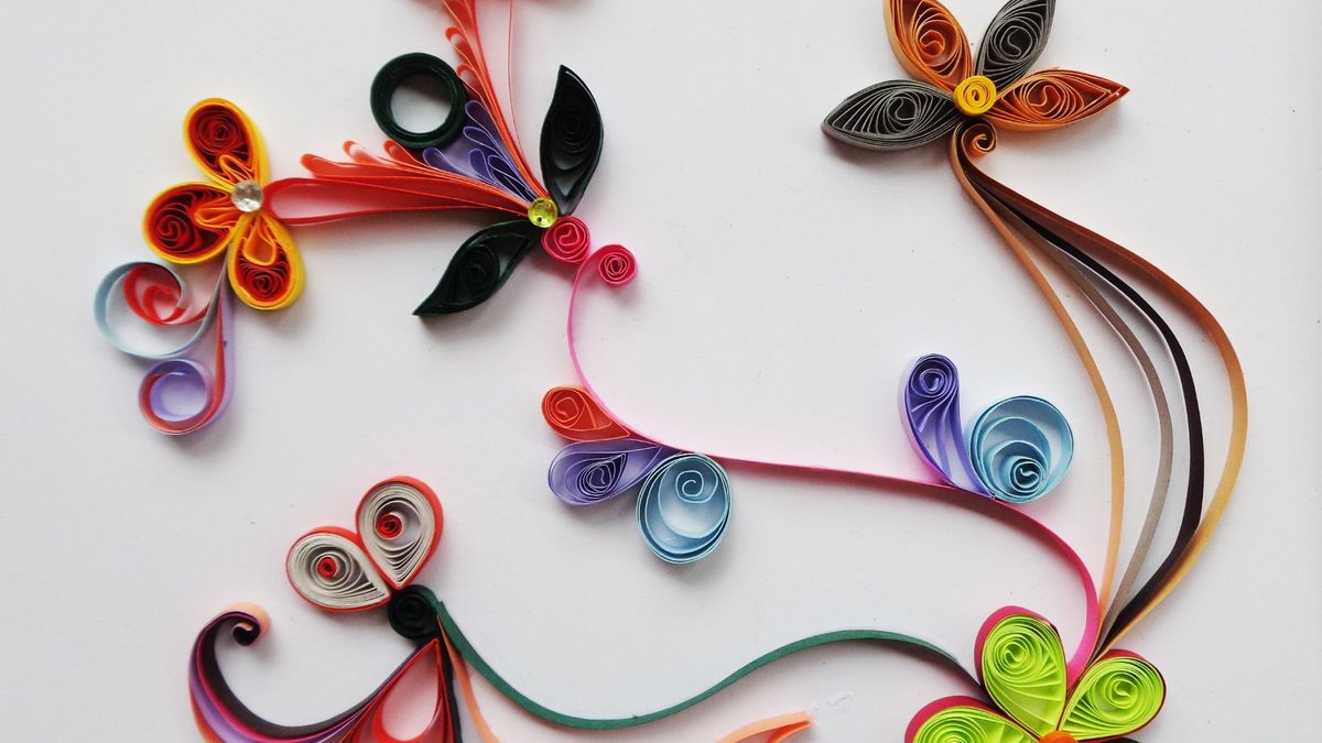 Paper Quilled Flowers