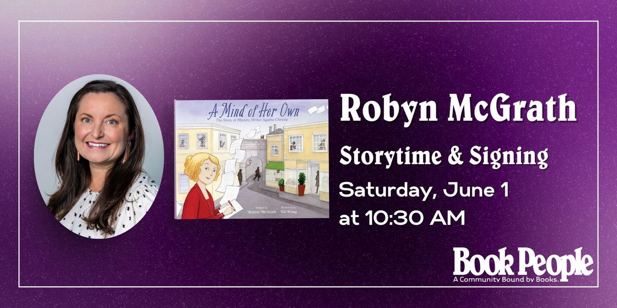 BookPeople Presents: Storytime with Robyn McGrath