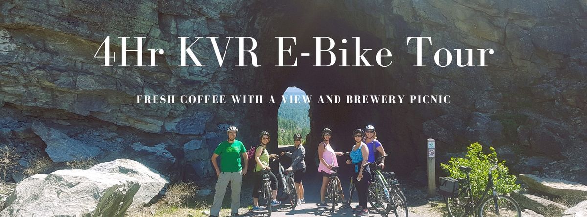 4Hr KVR E-Bike Tour - Fresh Coffee with a View & Brewery Picnic