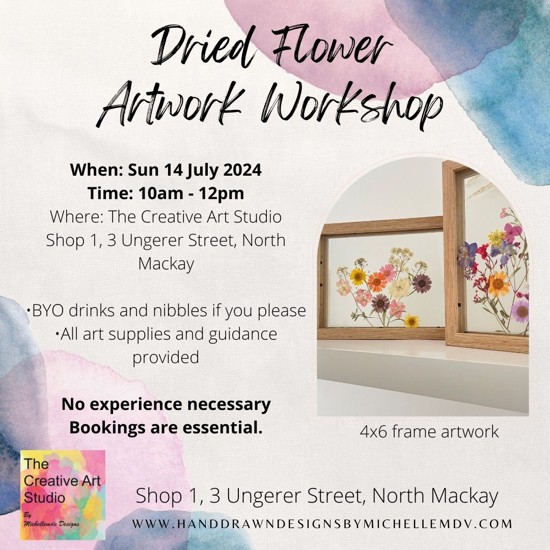 Sun 14 July - Flower Artwork