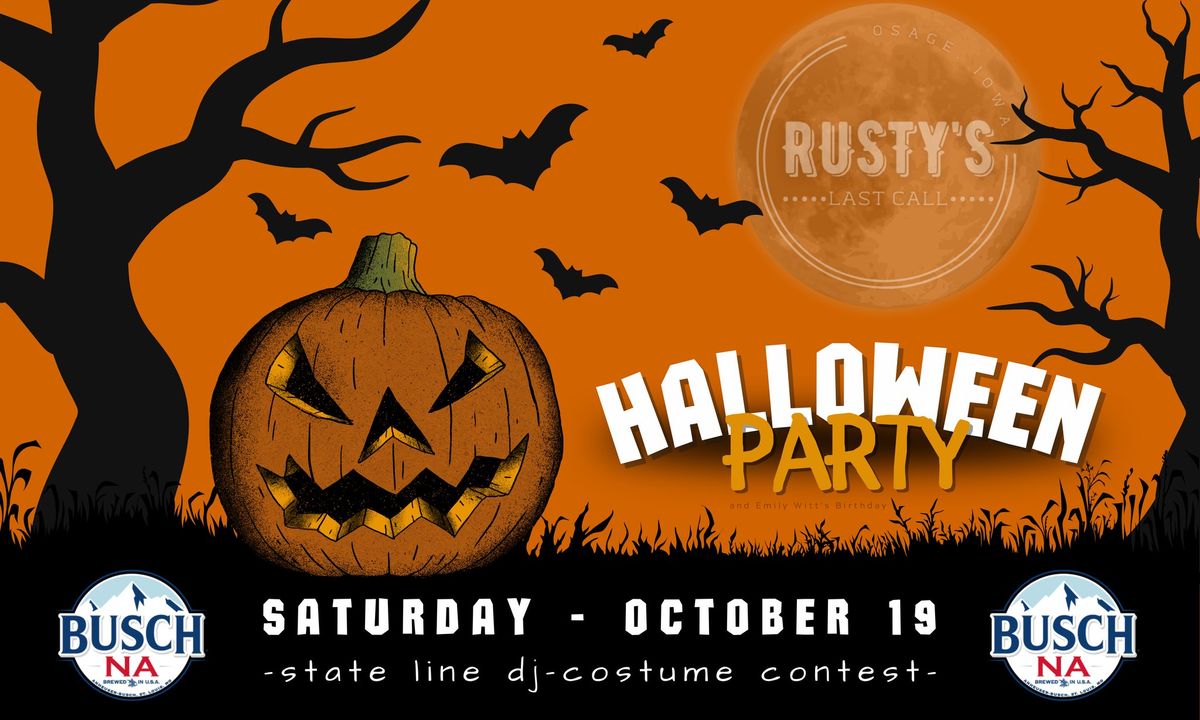 Halloween Party & Costume Contest @ Rusty's