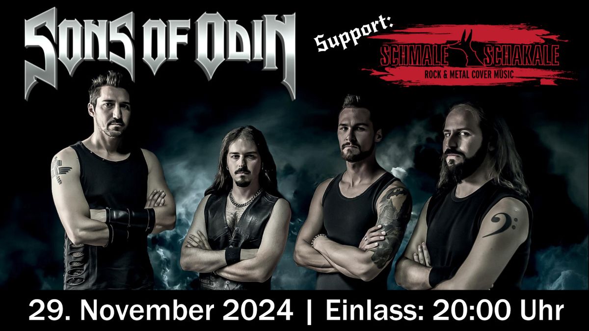 Sons of Odin - Tribute to Manowar | Support: Schmale Schakale 2024